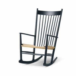 WEGNER GYNGESTOL SORT EG - Nicehome.dk