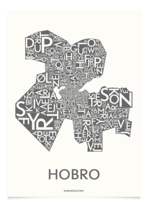 HOBRO KOKSGRÅ 50X70CM - Nicehome.dk