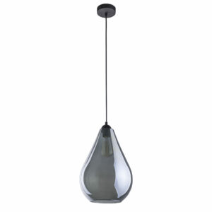 TK Fuente loftlampe - grafit glas og sort metal - Nicehome.dk