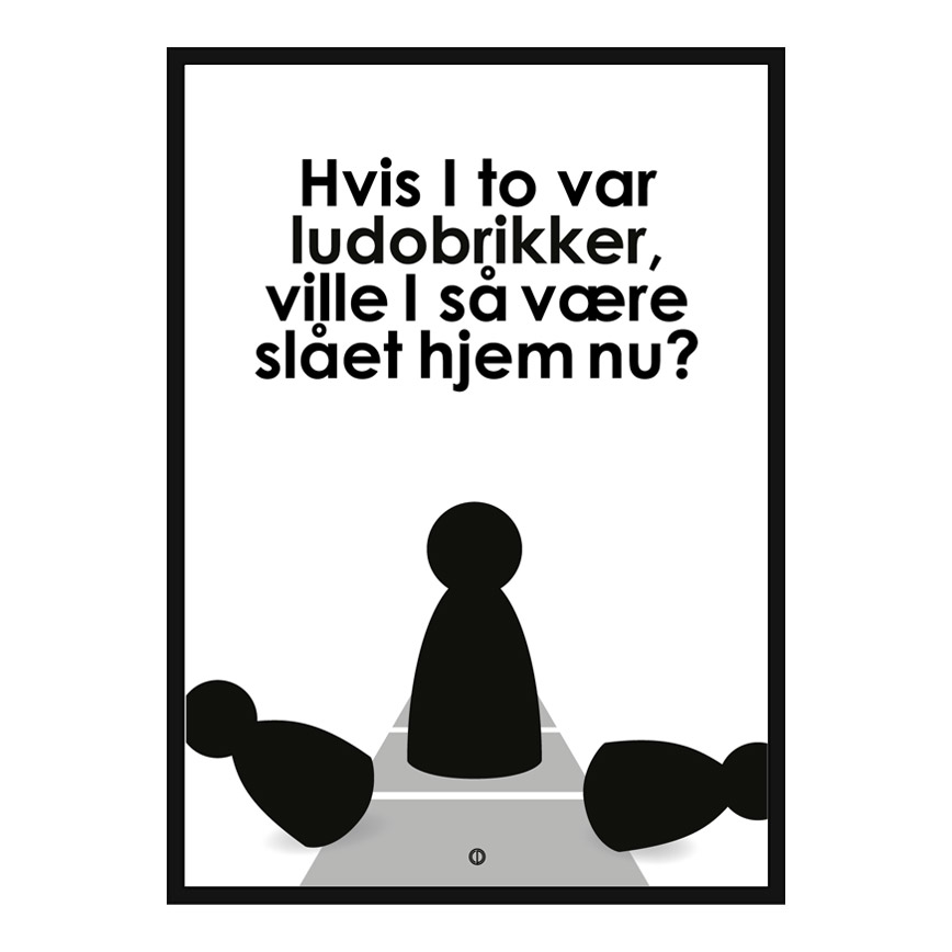 HVIS I TO VAR LUDOBRIKKER - Nicehome.dk