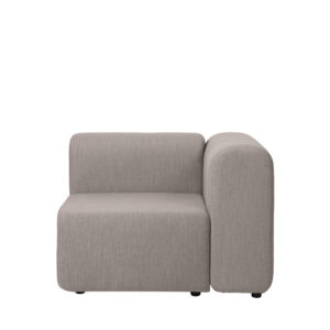 BROSTE COPENHAGEN Lagoon modulsofa venstre hjørnedel - latte stof - Nicehome.dk