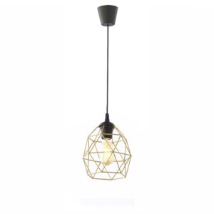 TK Galaxy loftlampe - guld og sort metal - Nicehome.dk