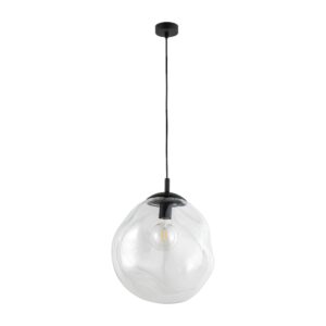 TK Sol loftlampe - klar glas og sort metal - Nicehome.dk