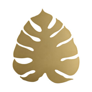 TK Monstera væglampe - guld metal - Nicehome.dk