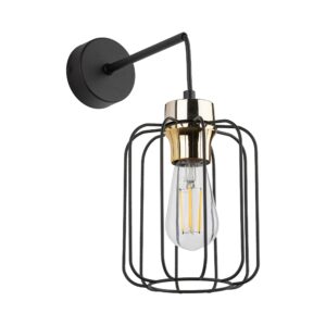 TK Galaxy væglampe - kobber og sort metal - Nicehome.dk