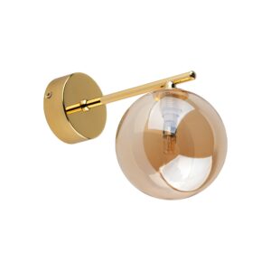 TK Estera væglampe - guld glas og metal - Nicehome.dk