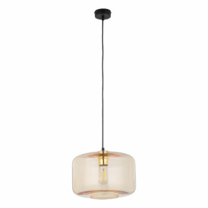 TK Alma loftlampe - rav glas