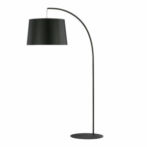 TK Hang gulvlampe - sort stof og metal - Nicehome.dk
