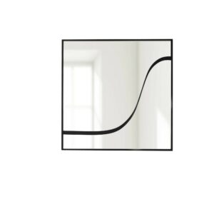 NORDVÄRK Abstract vægspejl