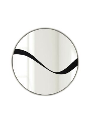 NORDVÄRK Abstract vægspejl