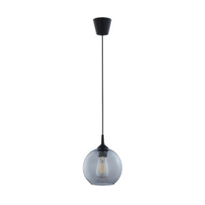 TK Cubus loftlampe - grafit glas og sort metal - Nicehome.dk