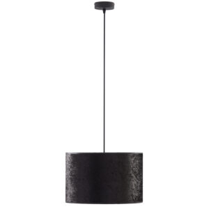 TK Tercino loftlampe 380 - guld og sort stof - Nicehome.dk
