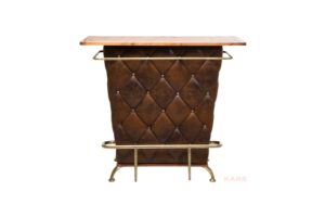 KARE DESIGN Lady Rock bardisk - brunt stof - Nicehome.dk