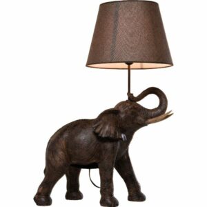 KARE DESIGN Elefant bordlampe - sort polyserin - Nicehome.dk