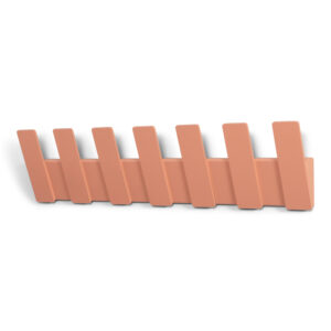 SPINDER DESIGN ANGLE 7 knagerække - clay terra stål - Nicehome.dk