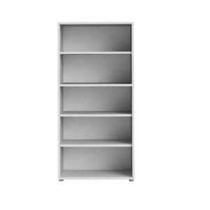TVILUM Prima Reol med 4 hylder - ParcelHvid(H:186cm x89