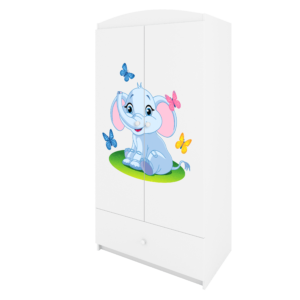 Babydreams garderobeskab til børn med elefant