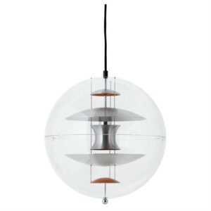 Verner Panton VP Globe Pendel - Ø:40 cm. - Brushed Alu - Nicehome.dk