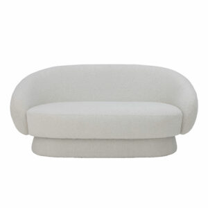 BLOOMINGVILLE Ted sofa - hvid polyester/akryl - Nicehome.dk