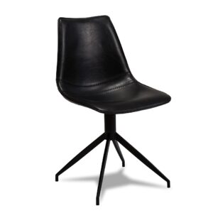 ISABEL STOL   SORT PU - Nicehome.dk
