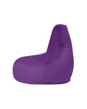 NORDVÄRK Drop L udendørs sækkestol - lilla polyester - Nicehome.dk