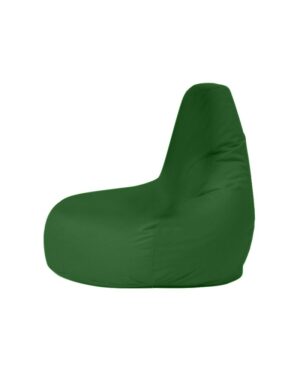 NORDVÄRK Drop L udendørs sækkestol - grøn polyester - Nicehome.dk
