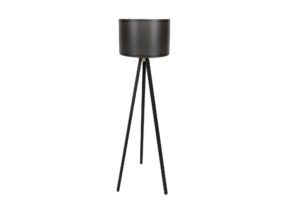 LUMI Estremoz gulvlampe - sort polypropylen og sort MDF - Nicehome.dk