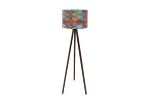 LUMI Benevento gulvlampe - multifarvet polypropylen og MDF - Nicehome.dk