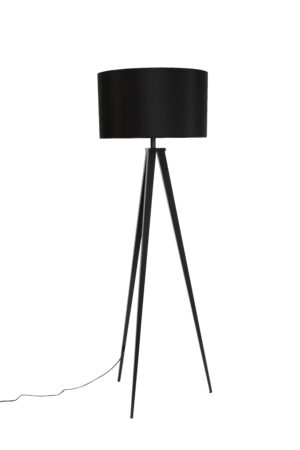 ZUIVER Tripod gulvlampe - sort metal - Nicehome.dk
