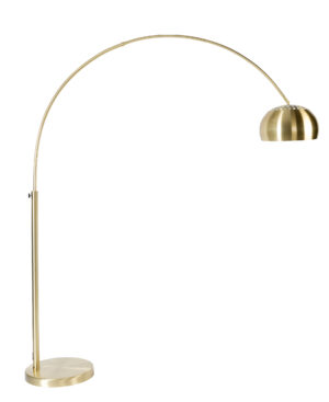 ZUIVER Bow gulvlampe - messing metal - Nicehome.dk