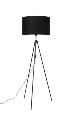 ZUIVER Lesley gulvlampe - sort jern - Nicehome.dk