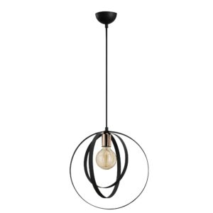 LUMI Elche loftlampe - sort metal - Nicehome.dk