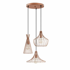 LUMI Auralis loftlampe - kobber metal - Nicehome.dk