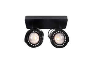 ZUIVER Dice-2 DTW Spot Light - sort metal - Nicehome.dk