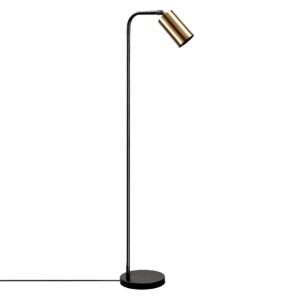 LUMI Terni gulvlampe - guldfarvet og sort metal - Nicehome.dk