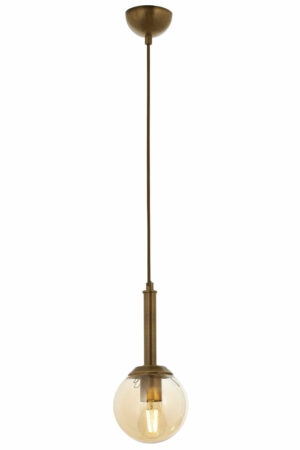 LUMI loftlampe - guld glas og guld metal - Nicehome.dk