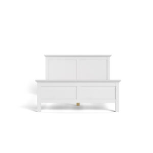 TVILUM Paris sengeramme - hvid træ (160x200) - Nicehome.dk