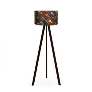 LUMI Lodi gulvlampe - multifarvet PVC og MDF - Nicehome.dk