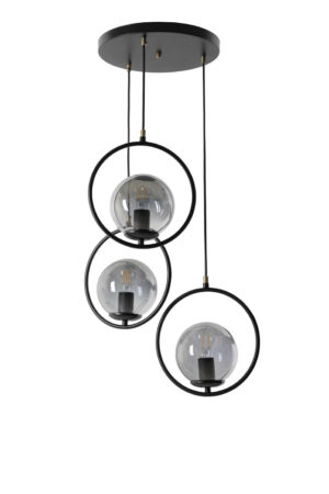 LUMI Valence loftlampe - sort metal - Nicehome.dk