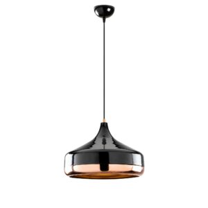 LUMI Auranix loftlampe - kobber og sort metal - Nicehome.dk