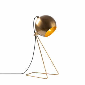 LUMI Odivelas bordlampe - guldfarvet metal - Nicehome.dk