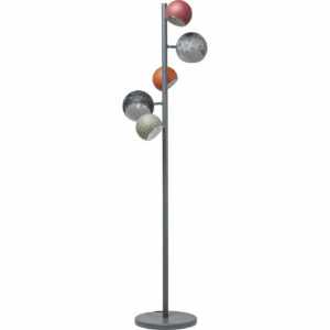 KARE DESIGN Calotta Antico 5-lite gulvlampe - multifarvet stål - Nicehome.dk