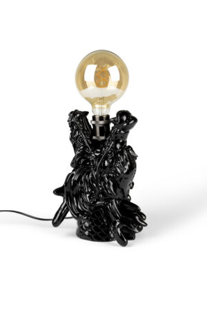 BOLD MONKEY Dragonized Bastard bordlampe - sort harpiks - Nicehome.dk