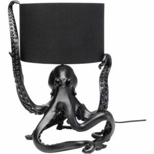 KARE DESIGN Octopus bordlampe - sort polyester og sort polyresin - Nicehome.dk