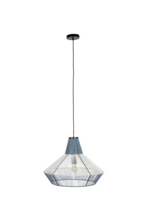 ZUIVER Fairy loftlampe - himmelblå bomuld og metal - Nicehome.dk