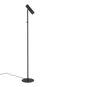 HOUSE NORDIC Paris gulvlampe - sort stål - Nicehome.dk
