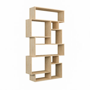 FUNZI LIVING Karmato bogreol - Sonoma eg melamin - Nicehome.dk