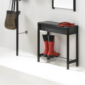 Thomsen Furniture Konsol - Egetræ - Sortlakeret - Nicehome.dk